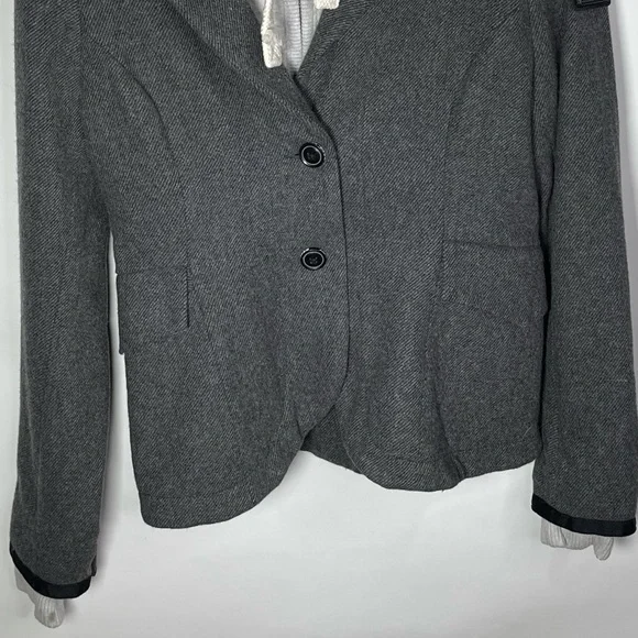 Superdry Tailoring Wool Blend Jacket Medium Gray - Picture 15 of 16